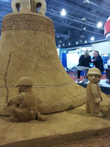 Sanding Ovations Philadelphia Sand Sculpture 2
