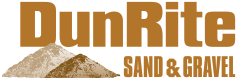 DunRite Sand and Gravel Company Logo